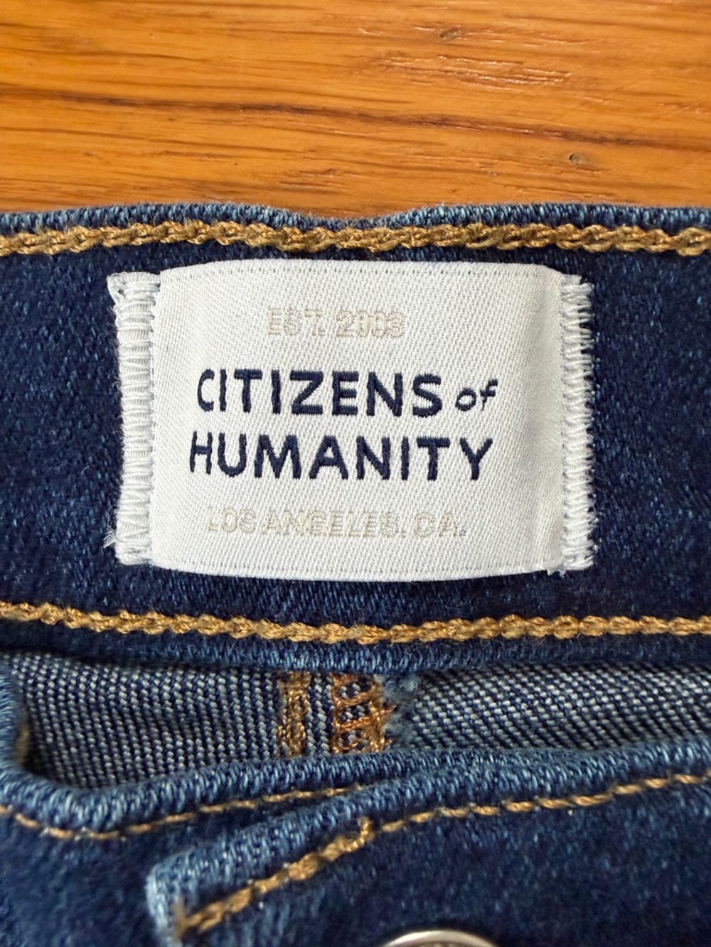 Citizens Of Humanity Caia High Rise Straight Jeans size 30 - Picture 4 of 9